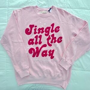 Simply Southern “Jingle All The Way” Size XS/S. Pink
